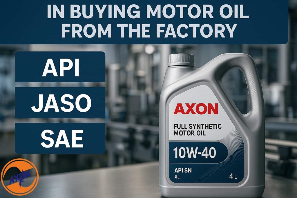معیارهای فنی و استانداردها در خرید روغن موتور از کارخانه